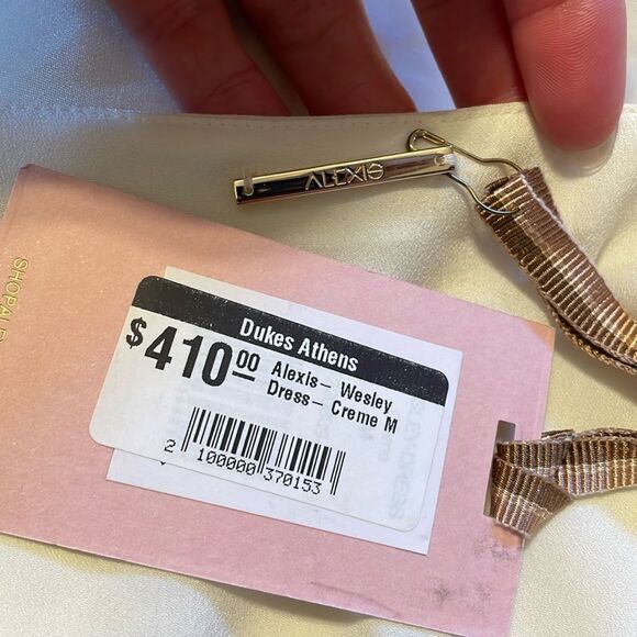 Alexis Wesley Silk Mini Dress in Crème M - Picture 5 of 6